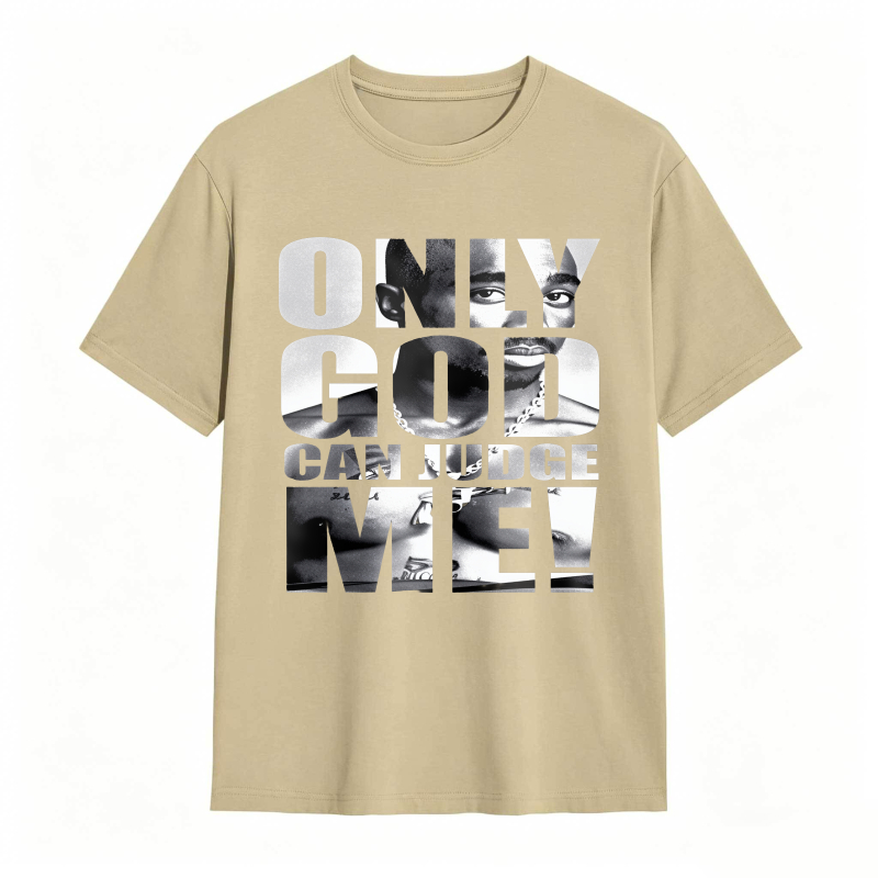 Dorawear™ Only God Can Judge Me Graphic Print Unisex Classic T-shirt