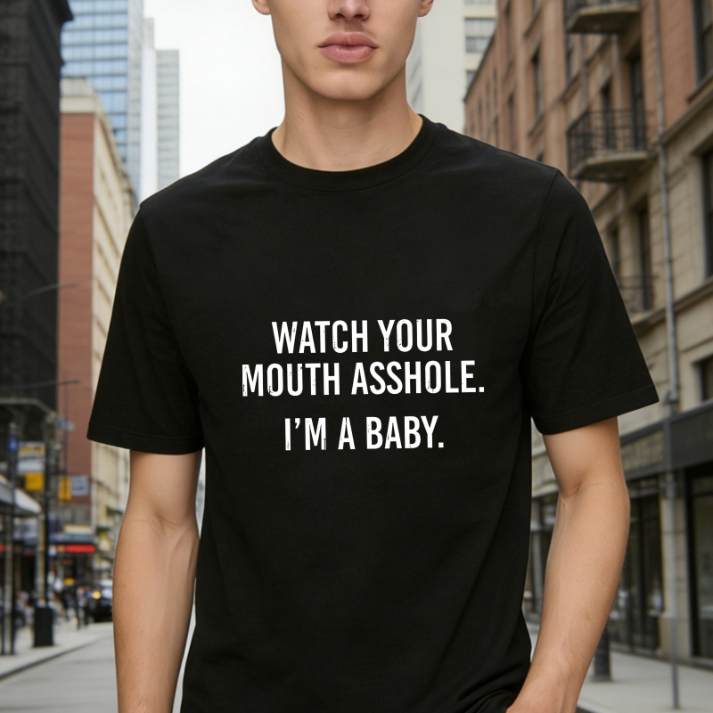 Dorawear™Watch Your Mouth I M A Baby Unisex Classic T-shirt