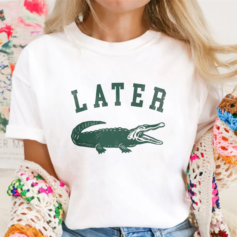 Later Alligator Graphic Unisex Classic T-shirt